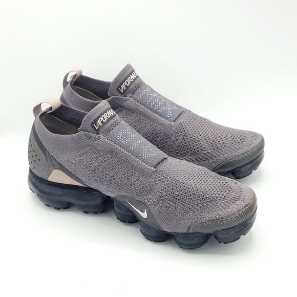Nike Air VaporMax Moc 2 Gun Smoke Grey Black AJ6599-003 Womens Size 10 Rare - Picture 3 of 9